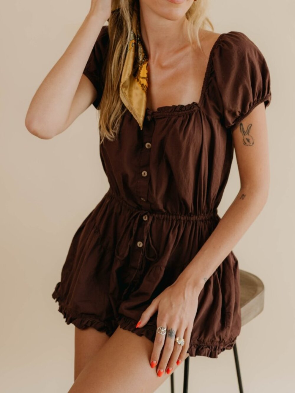 Free People A Sight For Sore Eyes Romper